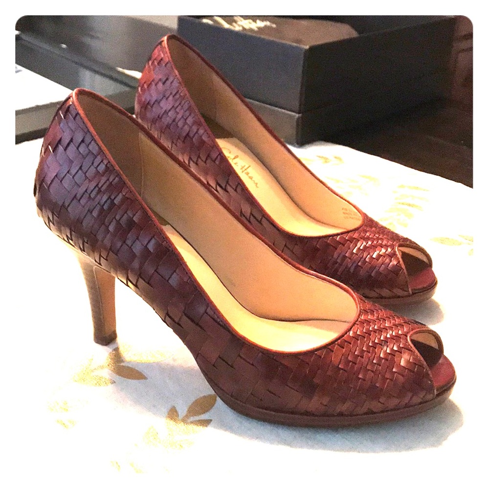 Brown Cole Haan Pumps with Nike Air Technology
